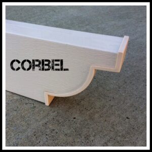 Corbel End Cut Pergola